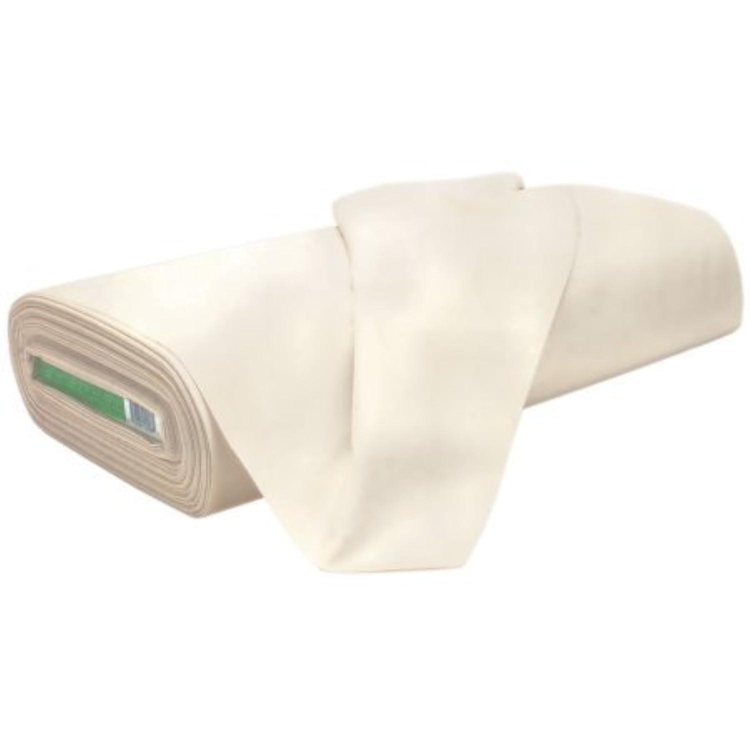 AK TRADING CO. Muslin Fabric/Textile Unbleached - Draping Fabric - Natural 10 Yards Medium Weight - 100% Cotton (63in. Wide)