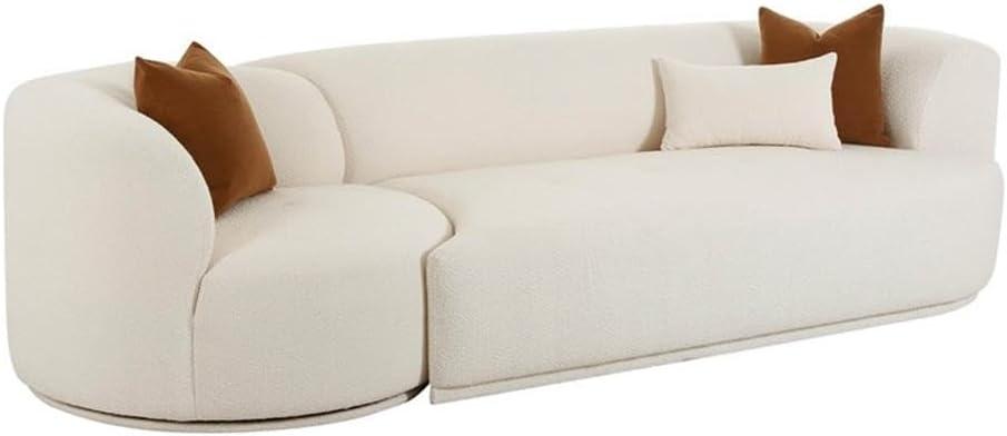 Fickle Boucle 2-Piece Sofa