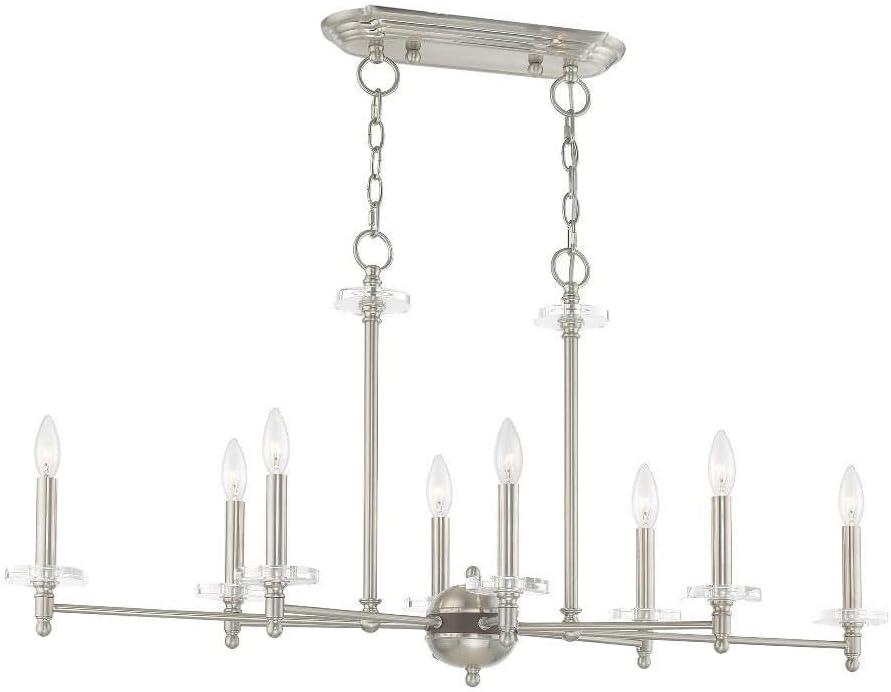 Willa Arlo™ Interiors Christofer 8 - Light Dimmable Transitional Linear Chandelier