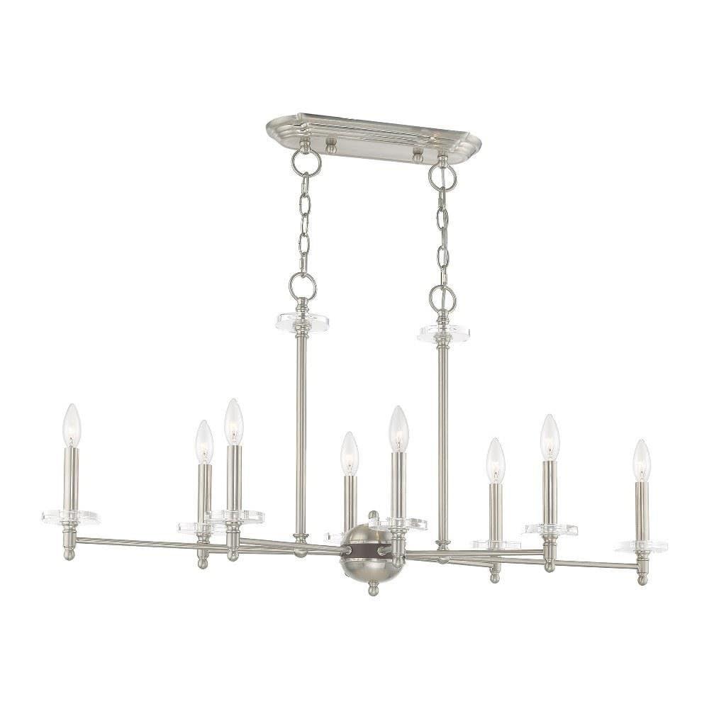 Willa Arlo™ Interiors Christofer 8 - Light Dimmable Transitional Linear Chandelier