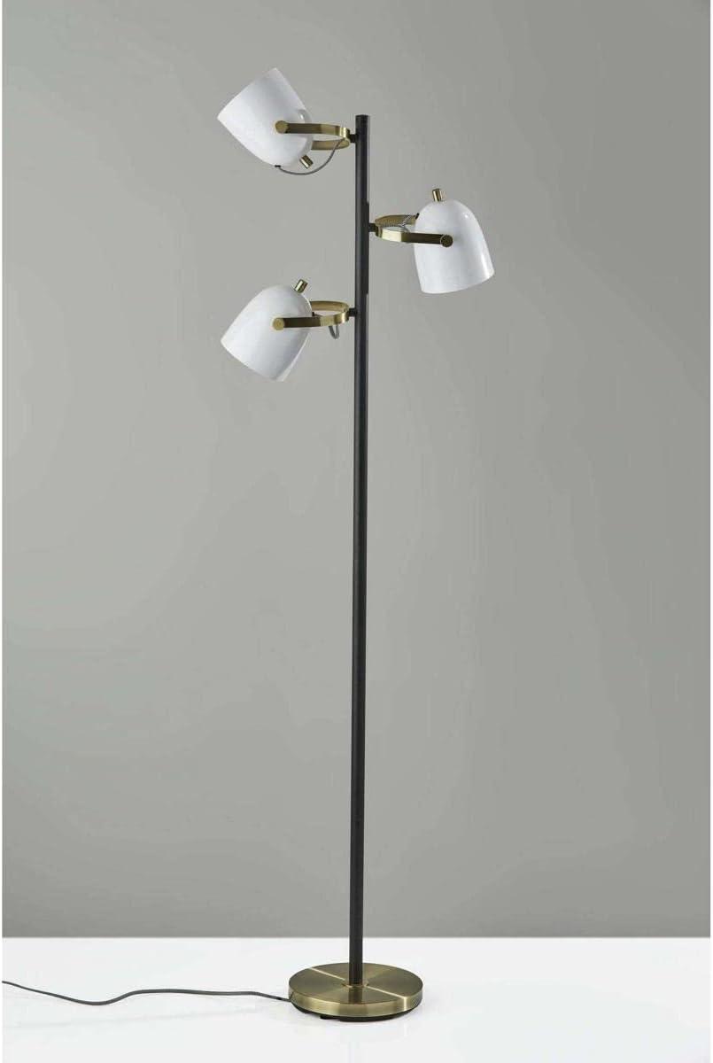 Kenneth Metal 3-Light Floor Lamp (65")