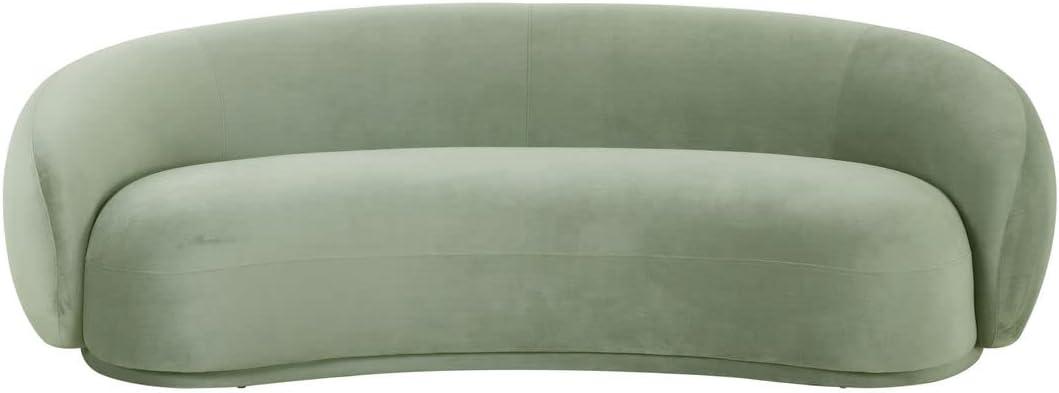 Kendall 90'' Velvet Upholstered Sofa