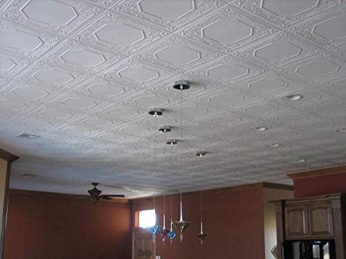 Topkapi Palace 1.6 ft. x 1.6 ft. Polystyrene Glue-up Ceiling Tile