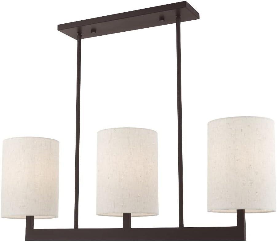 Livex Lighting Hayworth 3 - Light Chandelier in  Brushed Nickel