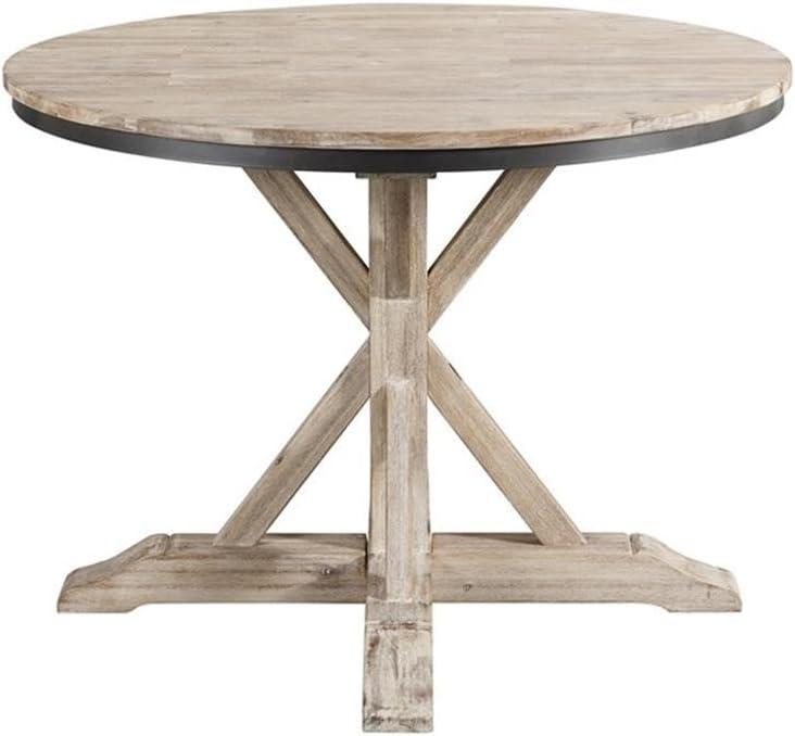 Keaton Round Standard Height Dining Table Beach - Picket House Furnishings