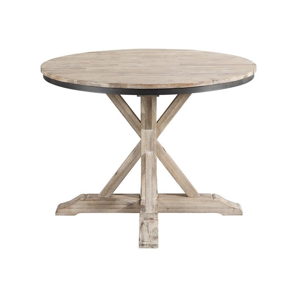 Keaton Round Standard Height Dining Table Beach - Picket House Furnishings