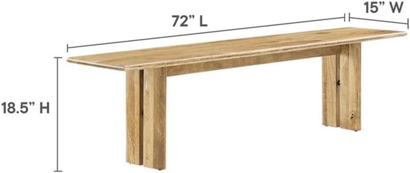 Modway Modway Amistad Wood Bench
