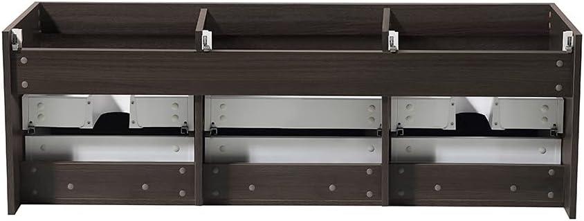 Fresca Mezzo 59" Wall Hung Single Sink Modern Bathroom Vanity Base