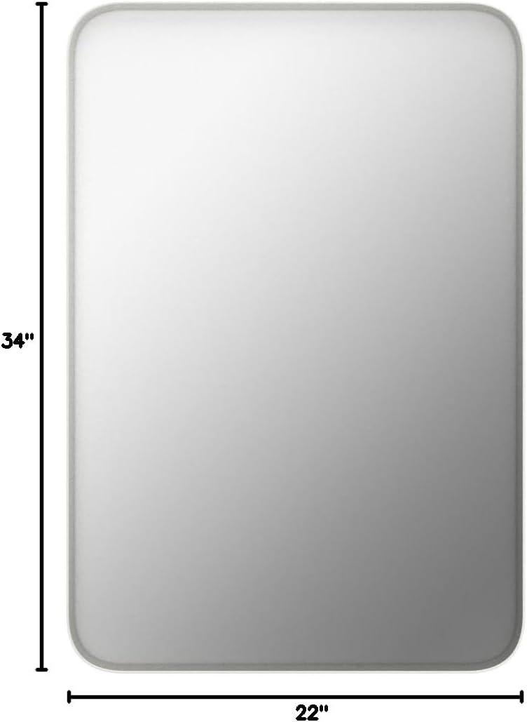 KOHLER Essential Rectangular Wall Mirror, Bathroom / Vanity Mirror with Frame