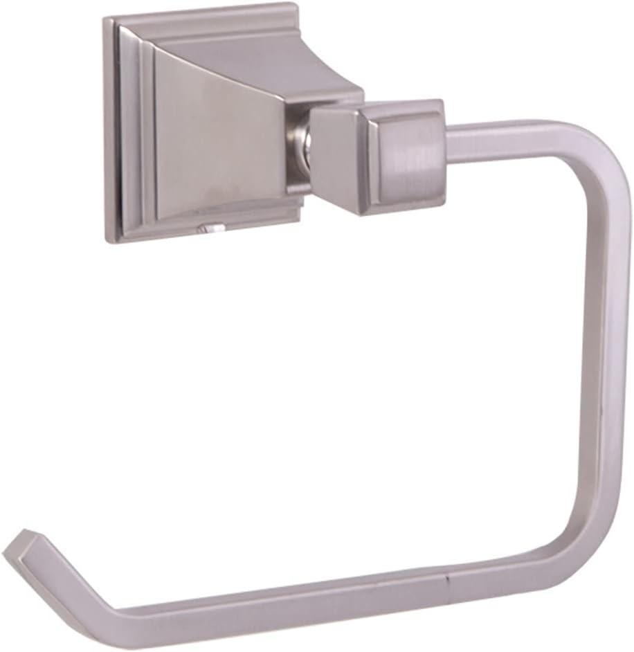 Design House 560466 Torino Classic Modern Wall Mount Towel Ring for Bathroom Kitchen Satin Nickel