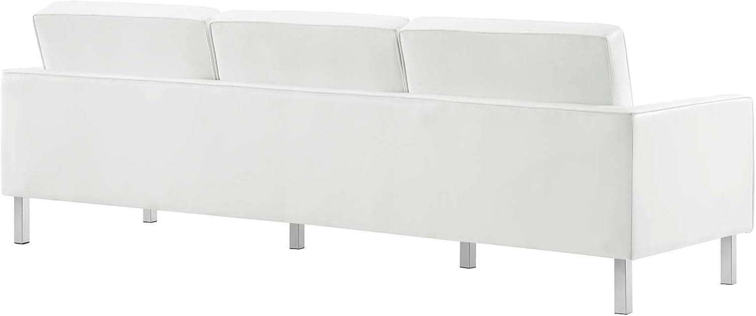 Modway Loft Tufted Vegan Leather Sofa by Modway