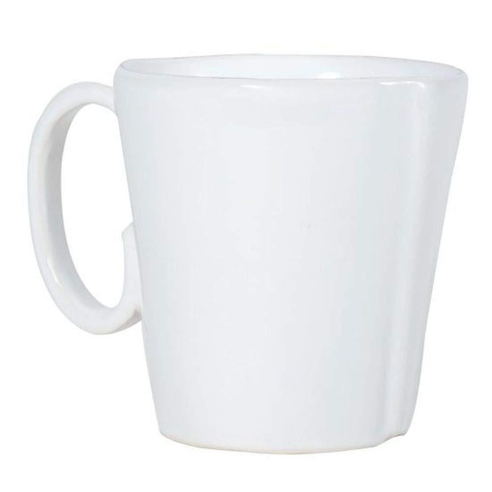 White Ceramic Microwave Safe Coffee Mug