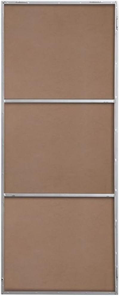 Metal frame rectangle mirror 24 inch in Sliver