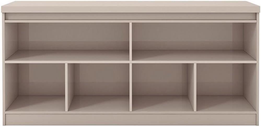 62.99" Viennese 6 Shelf Buffet Cabinet with Mirrors - Manhattan Comfort