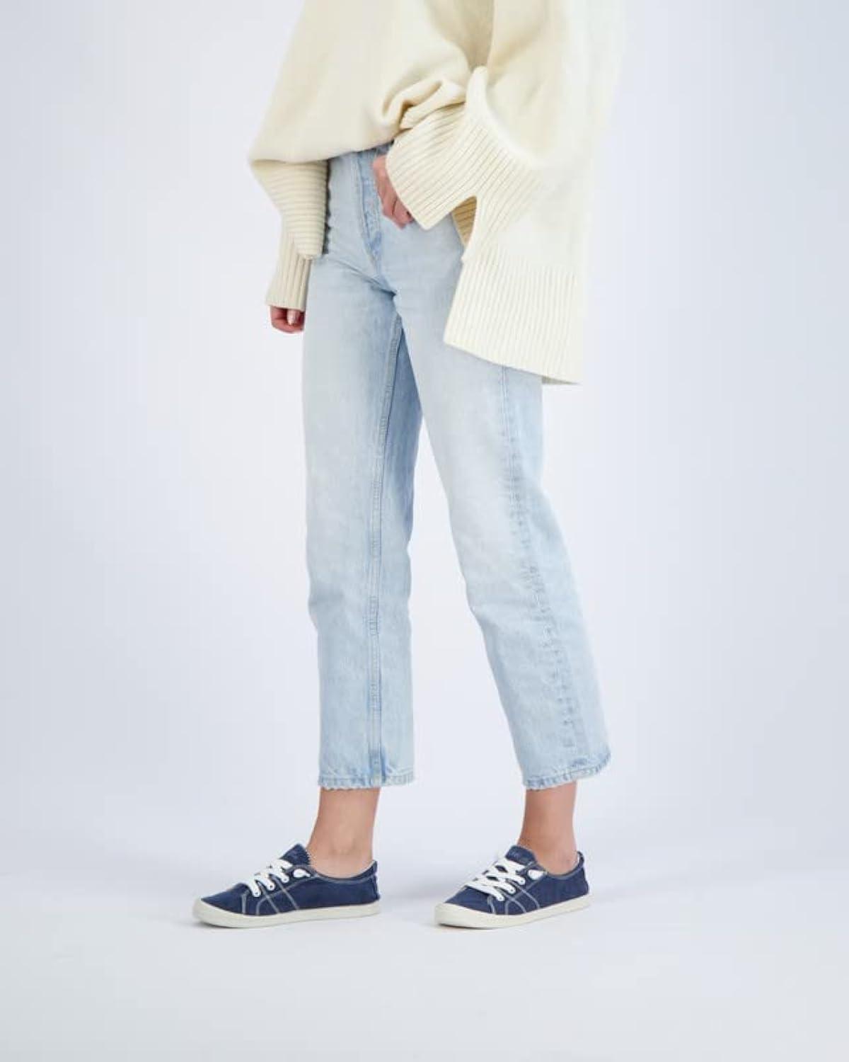 Dunes Sport Women's Reesa Canvas Sneaker +Memory Foam