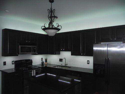 Inspired LED Cut and Connect Series Kit: Super Bright Cool White - 39.5ft/ 12m Flexible LED DIY Kit Kitchen Lighting | Under Cabinet Lighting | 6000 K | Dimmable