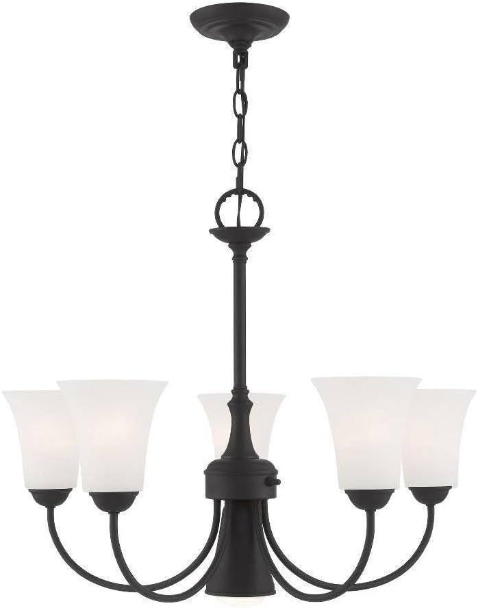 Livex Lighting Ridgedale 5 - Light Chandelier in  Black