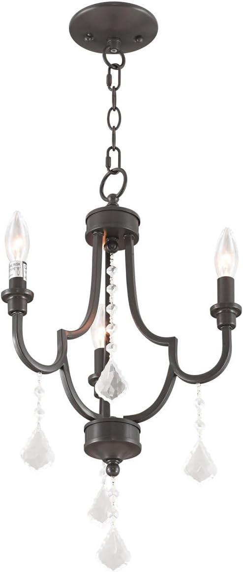 Livex Lighting Glendale 3 - Light Chandelier in  English Bronze