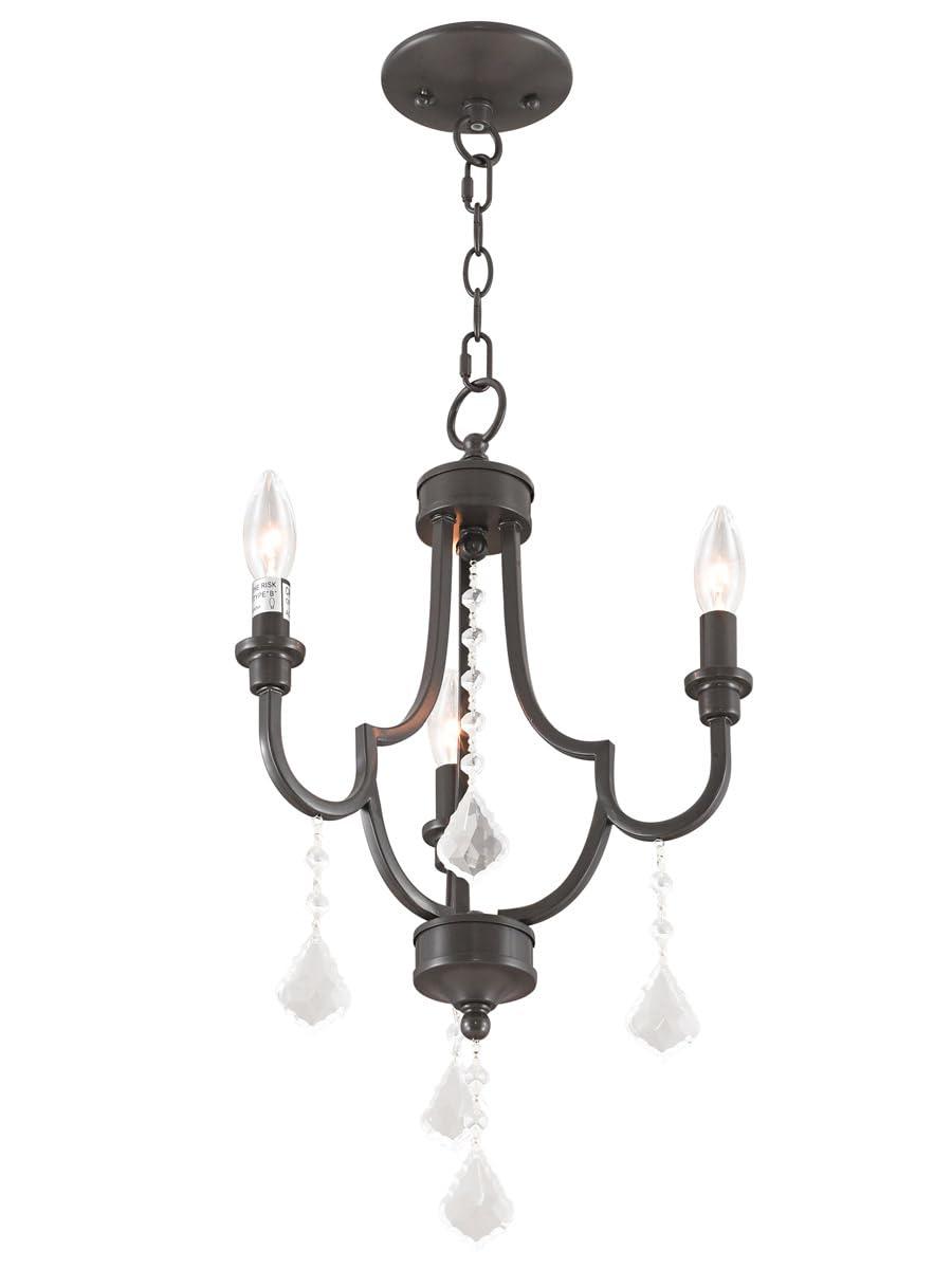 Livex Lighting Glendale 3 - Light Chandelier in  English Bronze