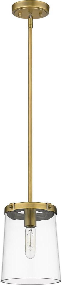 Z-Lite Callista 1 - Light Pendant in  Rubbed Brass