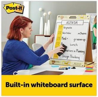 Post-it Self-Stick Easel Pad and Dry Erase Board, 20 x 23 Inches, Unruled, 20 Sheets