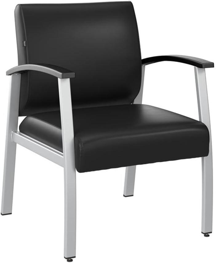 Vinyl Seat Waiting Room Chair with Metal Frame