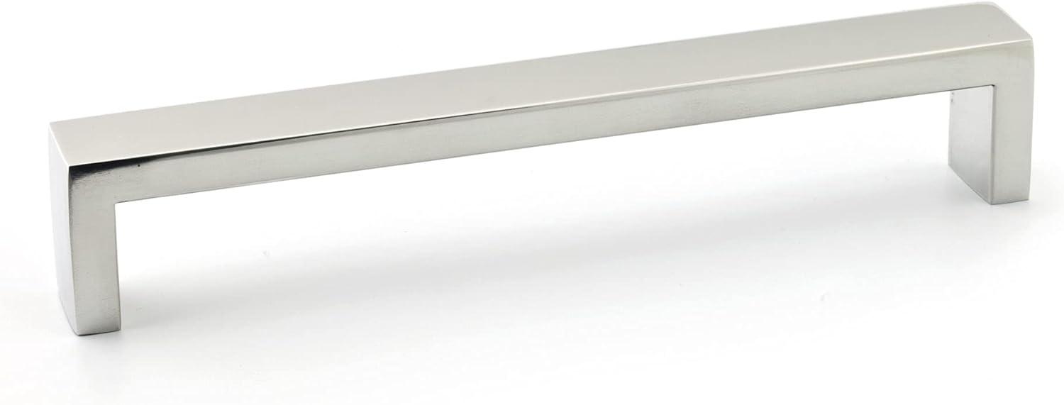 Williamsburg Polished Stainless Steel 6-5/16" Modern Bar Pull