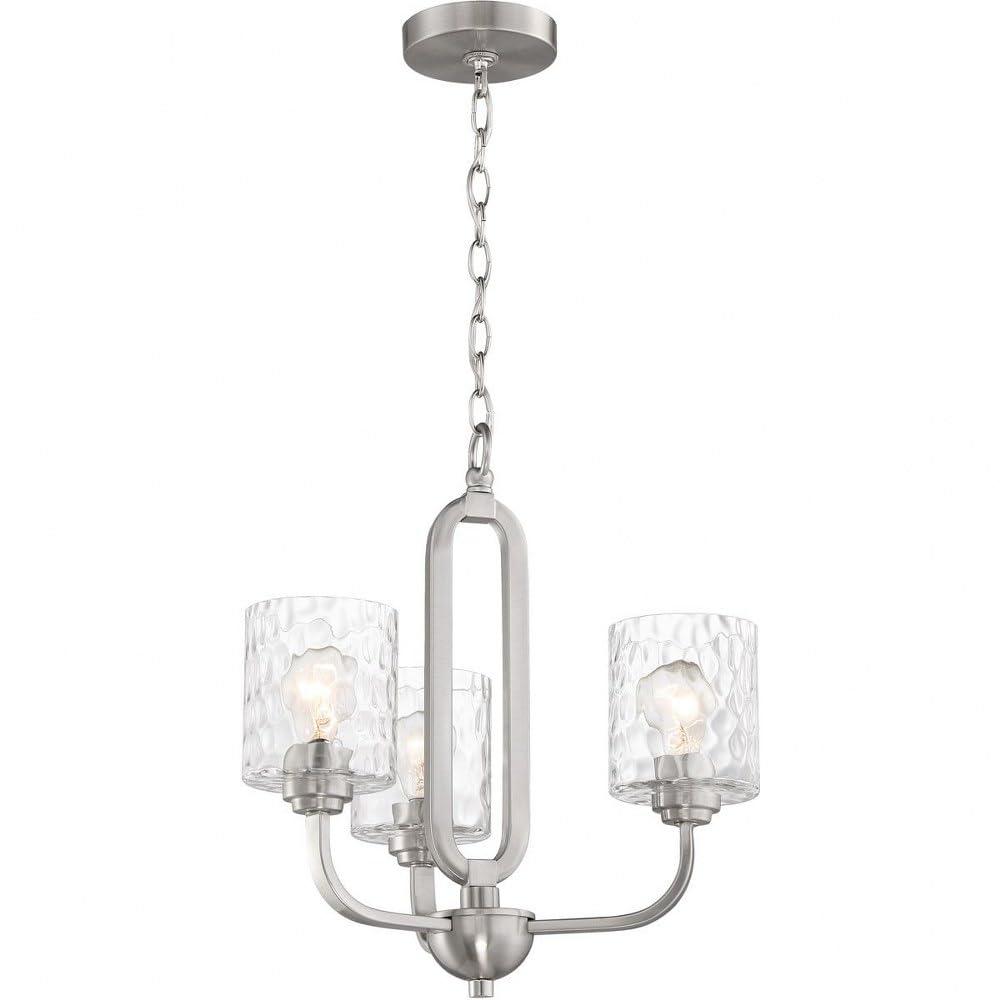 Craftmade Lighting 3 - Light Chandelier in Brushed Polished Nickel
