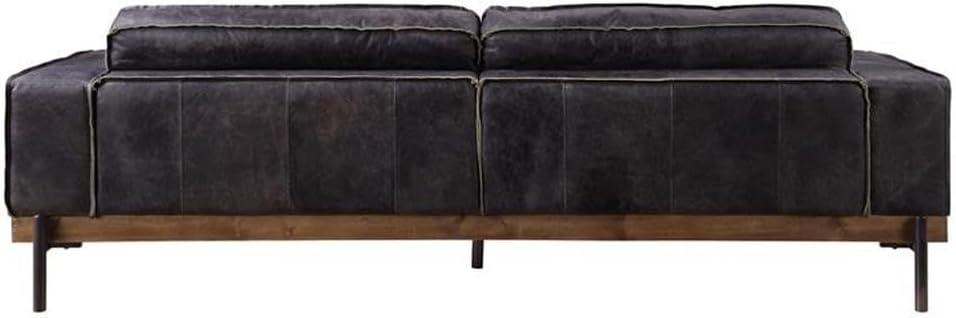 ACME Silchester Sofa in Antique Ebony