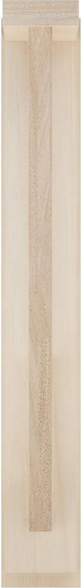 Ekena Millwork Traditional H 2.5'' W D Wood Bracket / Corbel