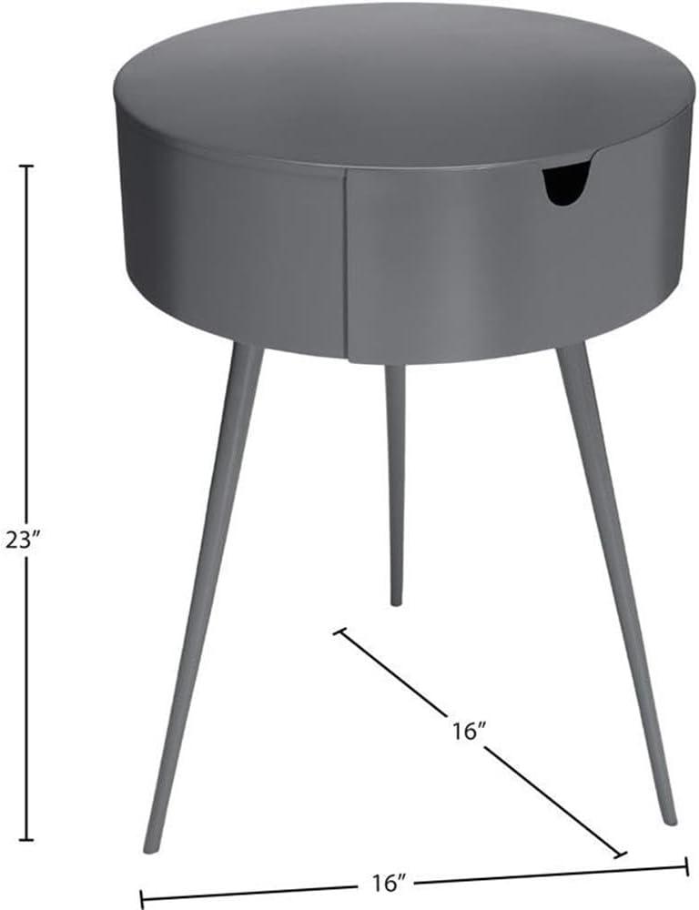 Meridian Furniture,Bali Grey Nightstand