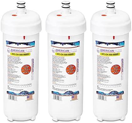 AFC 3-Pack White Water Filters Compatible with 3M Cuno