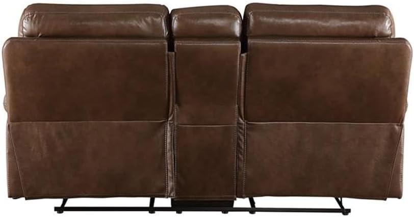 Acme Furniture Aashi Sofa Brown Leather