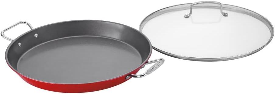 Cuisinart Cuisinart Non-Stick Stainless Steel Paella Pan with Lid