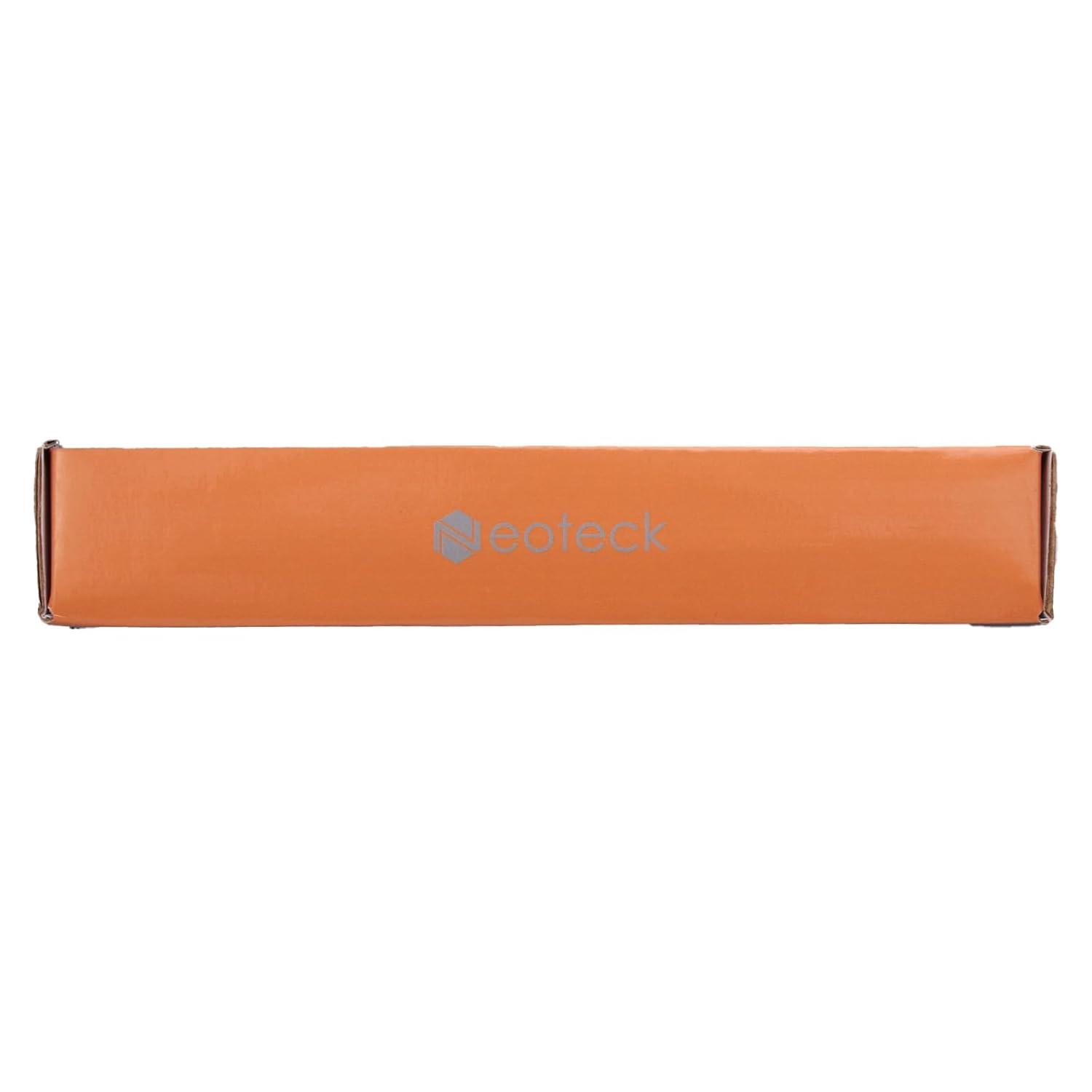 Neoteck 3-in-1 EMF Meter Rechargeable Electromagnetic Radiation Detector for EF MF and Temperature LCD Backlit Audible Alarm 1~1999V/m Electric Field 0.01~99.99ut Magnetic Field(RF Not Included)