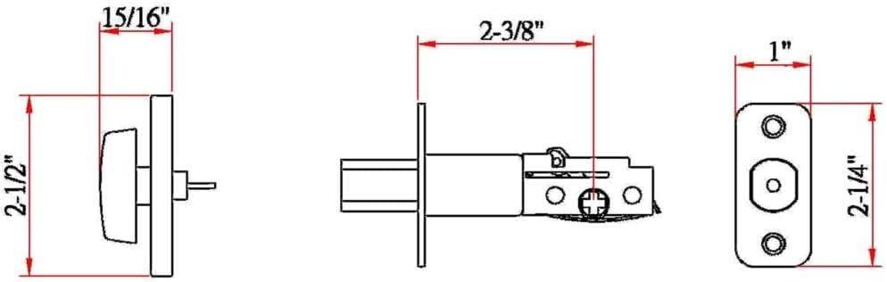 Single Cylinder Deadbolt