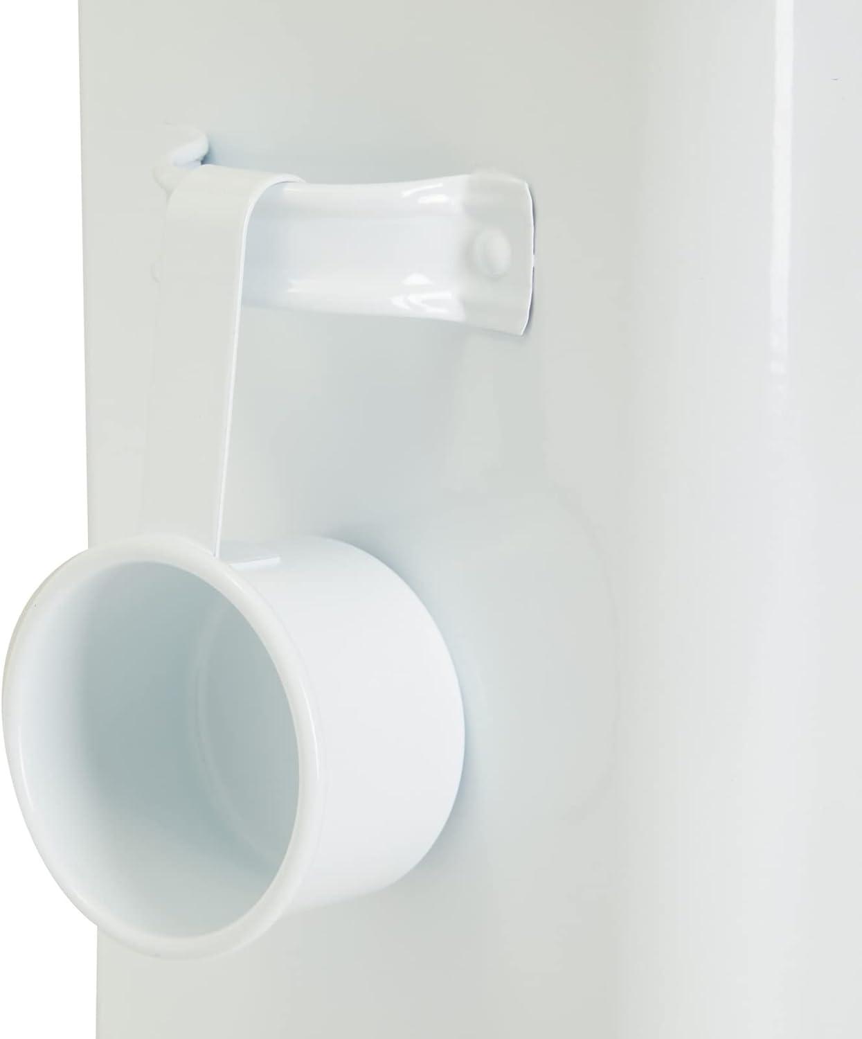 Juvale Laundry Detergent Container for Powder, Beads, Pods, Laundry Canister with Scoop for Bathroom, 100 Oz Capacity, 9x7x6 In