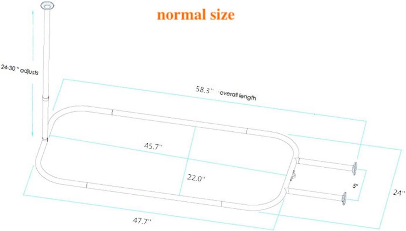 Utopia Alley 58'' D-Shaped Enclosure