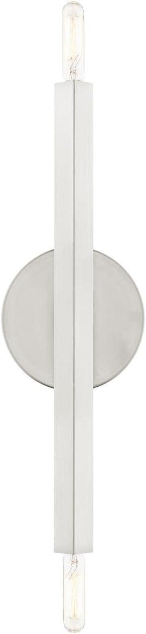 Livex Lighting Moco 2 - Light Wall Light in  Brushed Nickel