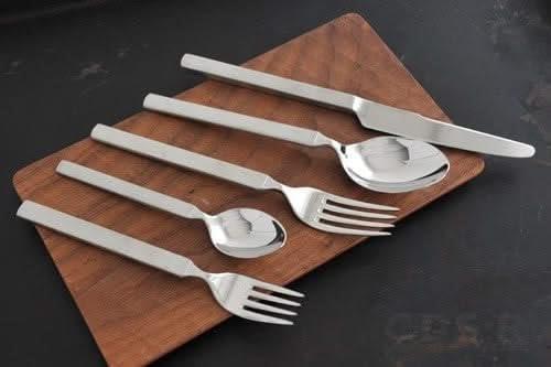 Alessi Dry Stainless Steel Serving Spoon