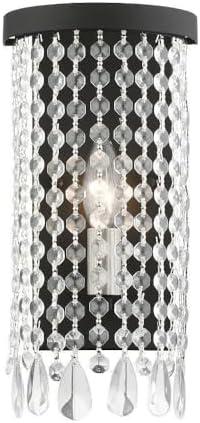 Livex Lighting Elizabeth 1 - Light Wall Light in  Black