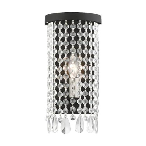 Livex Lighting Elizabeth 1 - Light Wall Light in  Black