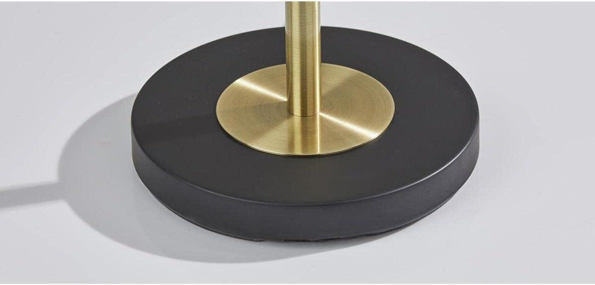 Nausica Ribbed Glass Floor Lamp (58")