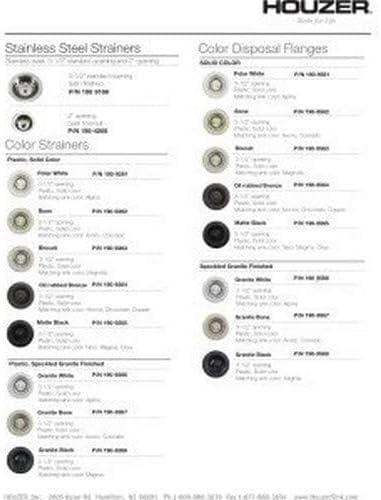 Schock Houzer Accessories Basket Strainer