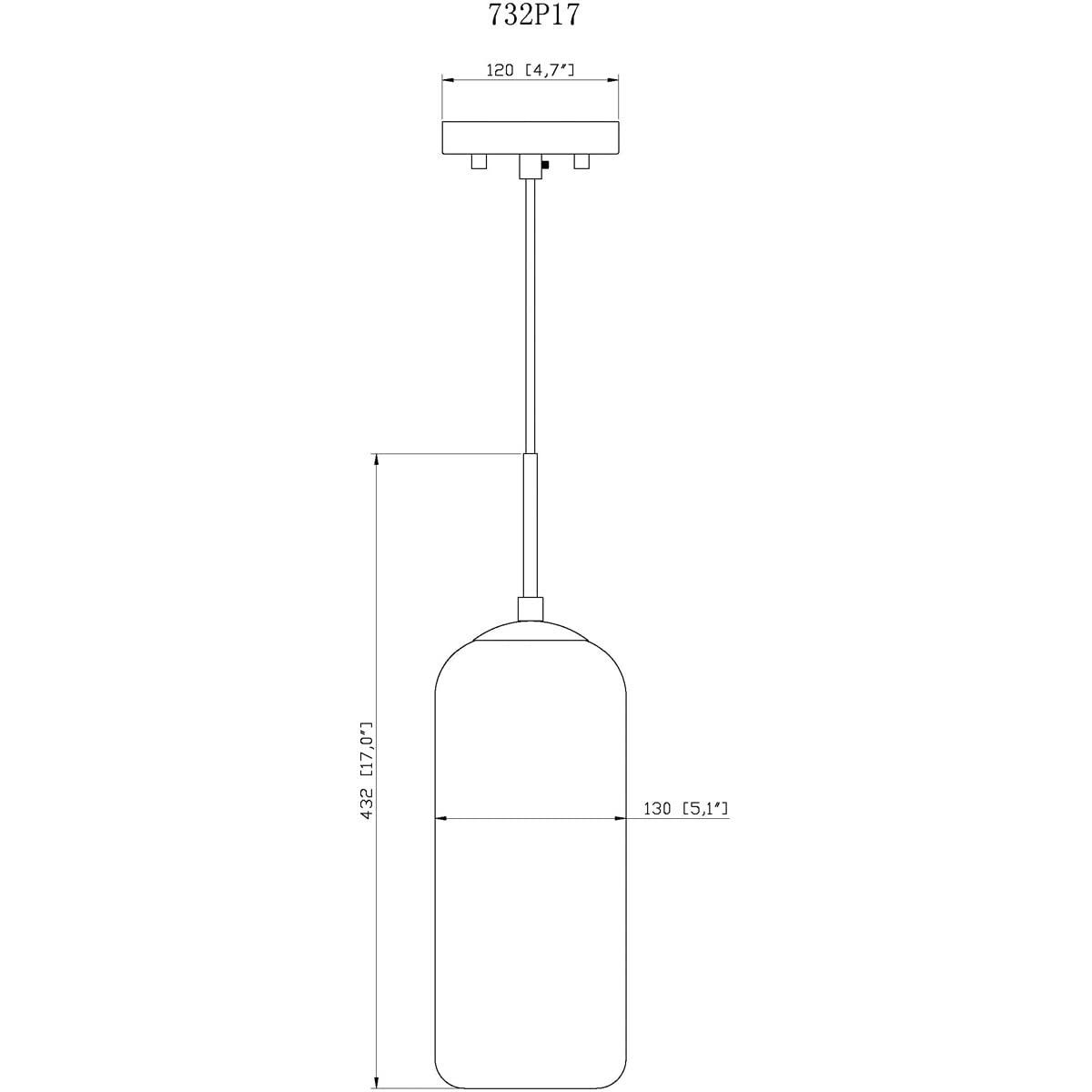 Z-Lite Monty 1 - Light Pendant in  Heritage Brass