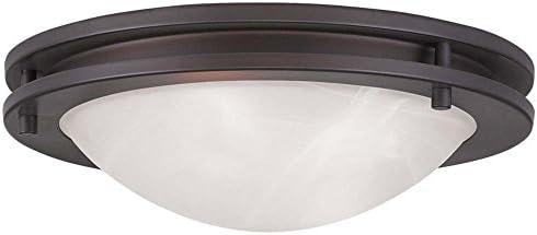 Livex Lighting Ariel 2 - Light Flush Mount in  Bronze