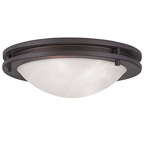 Livex Lighting Ariel 2 - Light Flush Mount in  Bronze