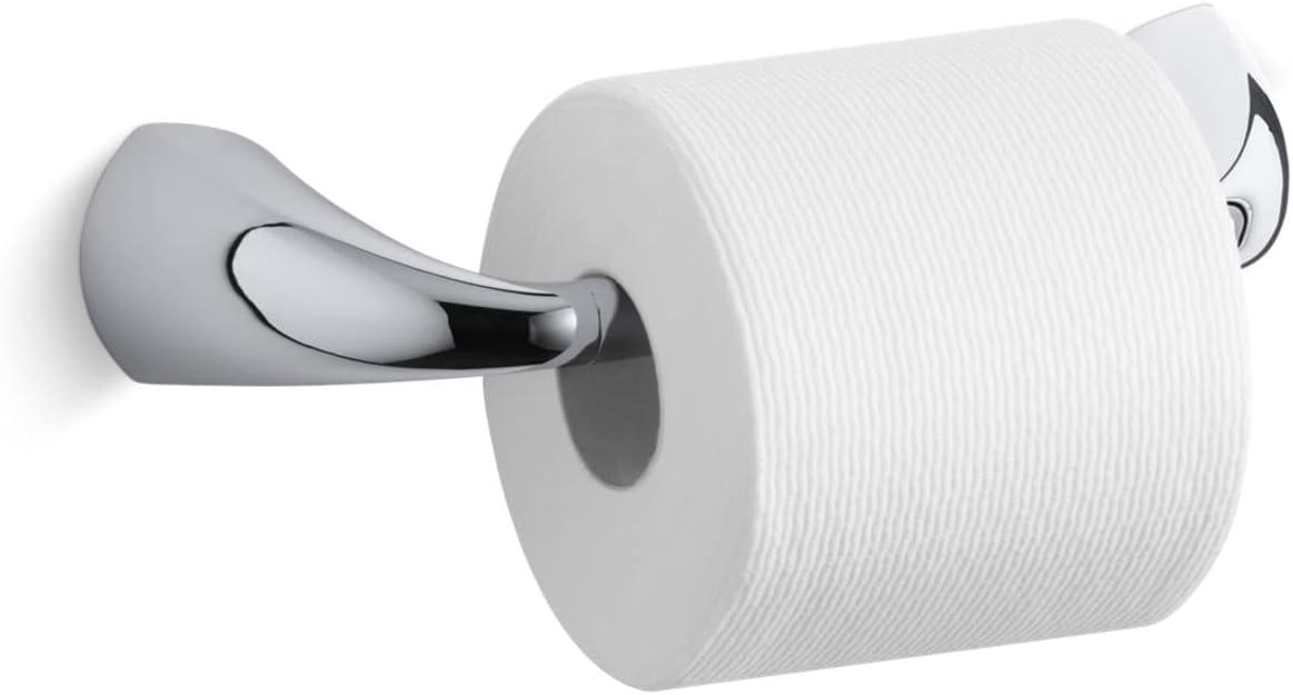 Alteo® Pivoting Toilet Paper Holder, Wall-Mount Bathroom Toilet Paper Holder