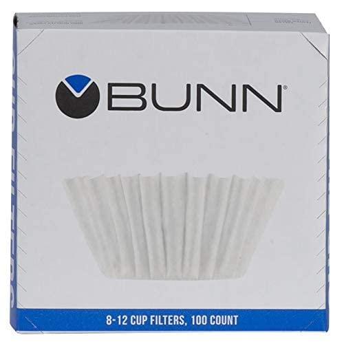 White Paper Coffee Filters for 8-12 Cup Brewers