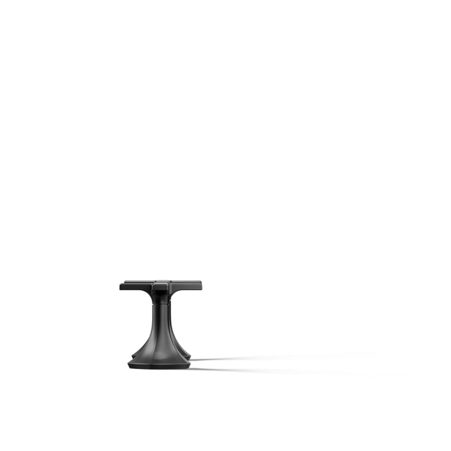 Kohler Occasion Cross Bathroom Sink Faucet Handles, 3.12" H x 3" W K-27010-3-BL